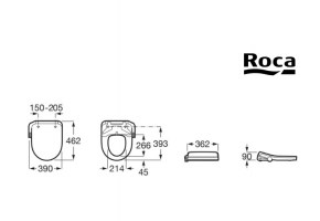 MEDIDAS MULTICLEAN M4 ROUND COMPACT ROCA